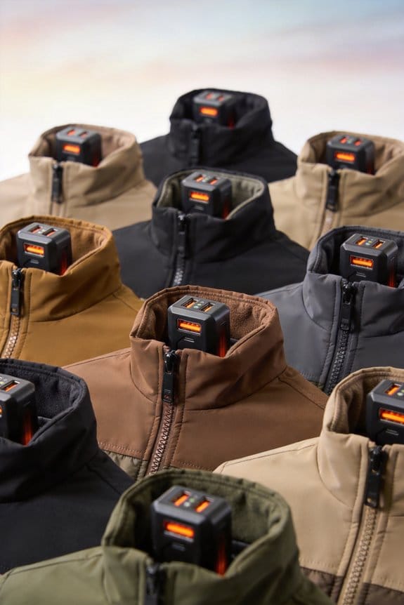 battery powered heated jackets