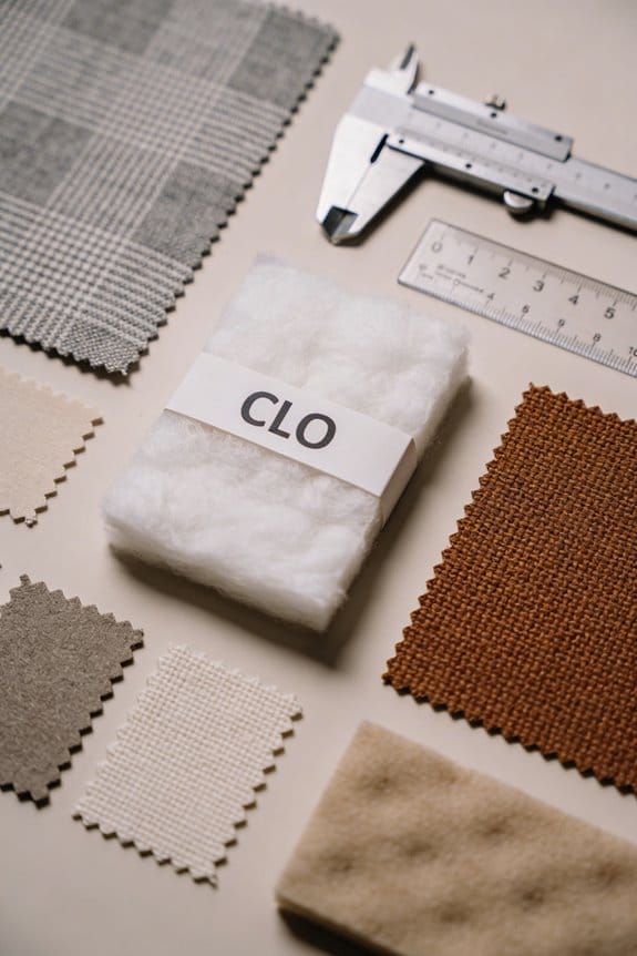 clo values influence apparel warmth