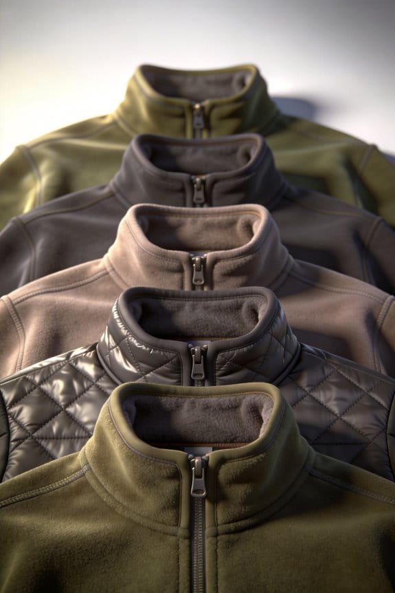comfortable and stylish fleeces