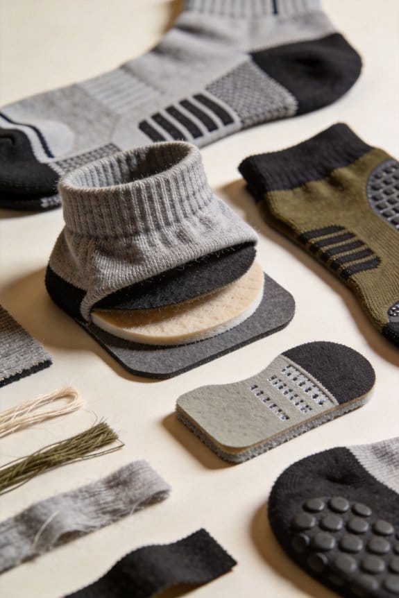 essential hiking sock features
