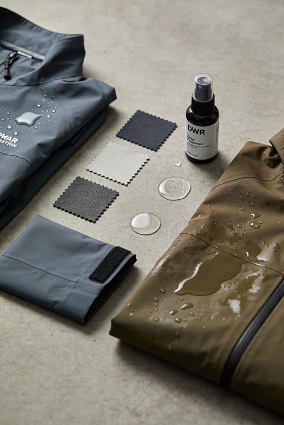 maintain your rain jacket