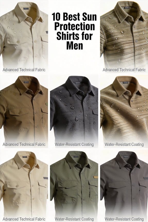 men s sun protection clothing