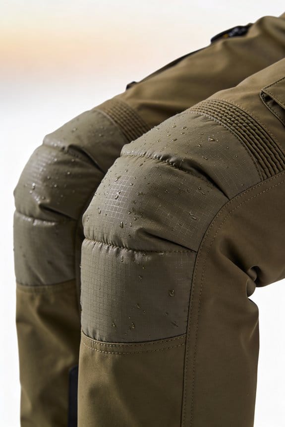 padded knee pants comfort