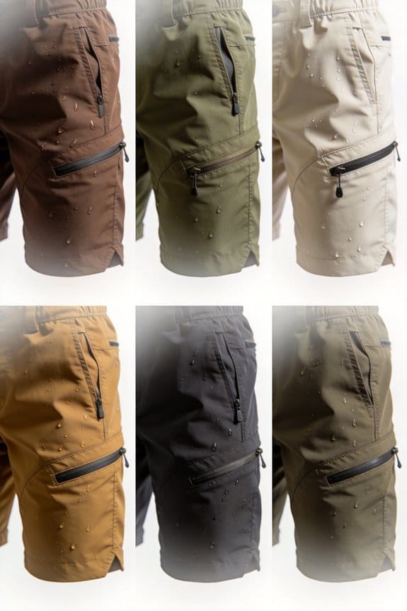 quick dry hiking shorts selection