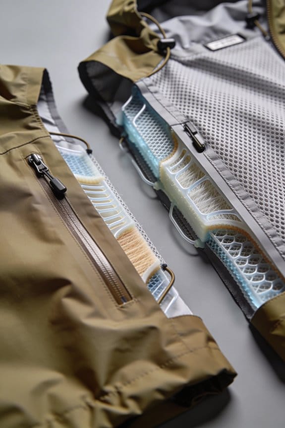 stay cool with mesh liners
