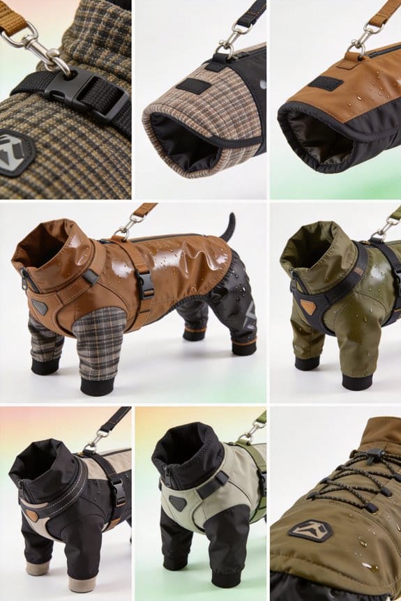 stylish and comfortable dog walking