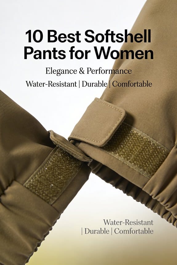 stylish and comfortable softshell pants