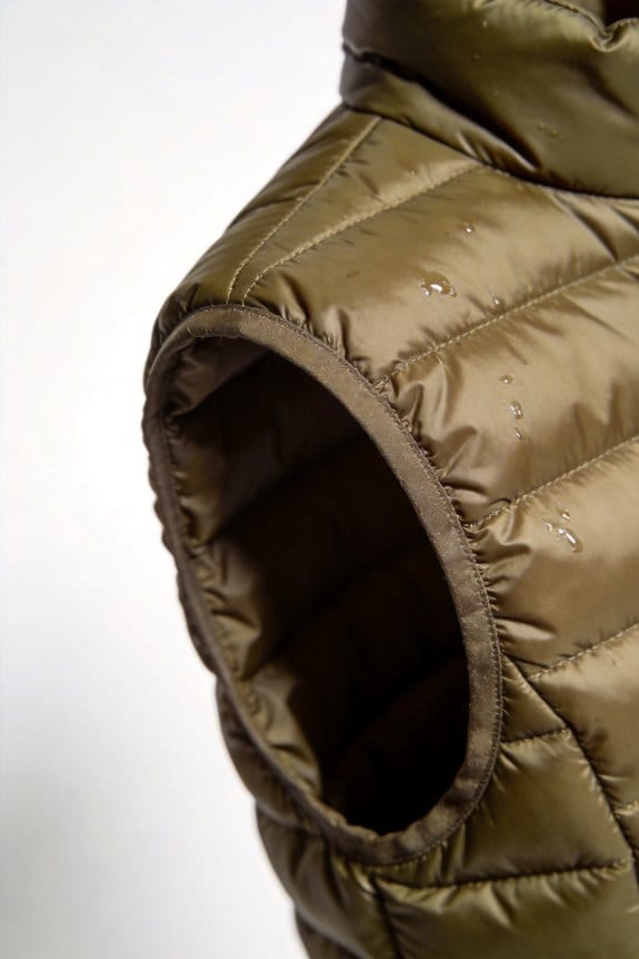 stylish and warm down vests