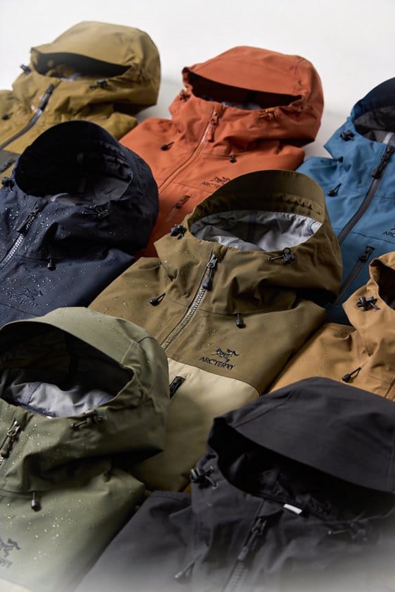 stylish functional anorak jackets