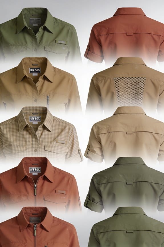 stylish functional fishing shirts