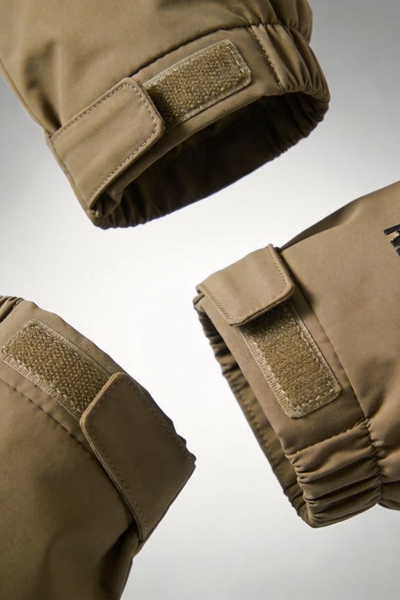 stylish velcro cuff jackets