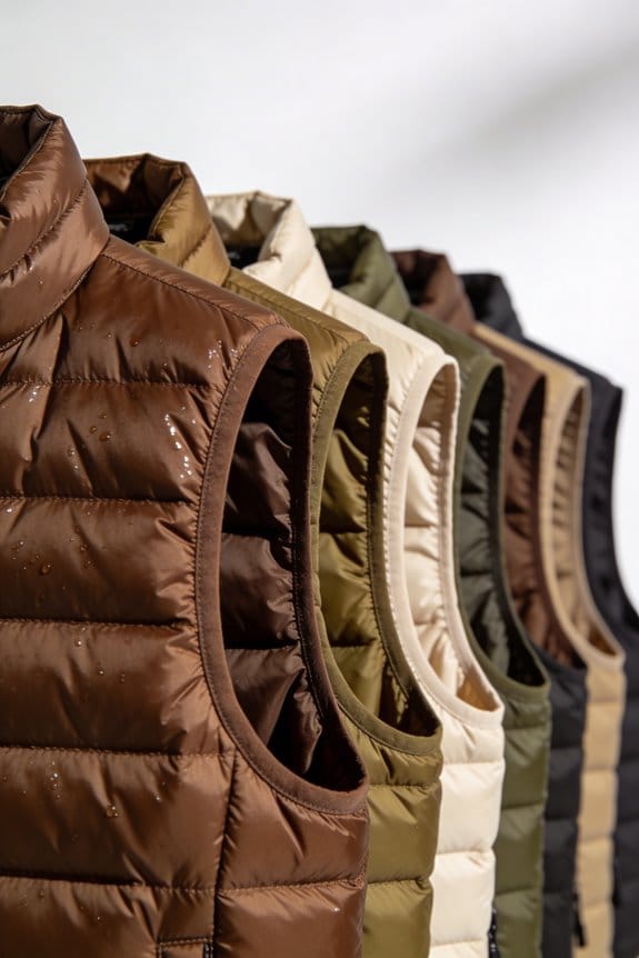 stylish winter insulated vests