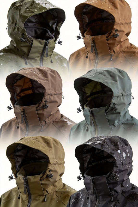 top fishing rain jackets
