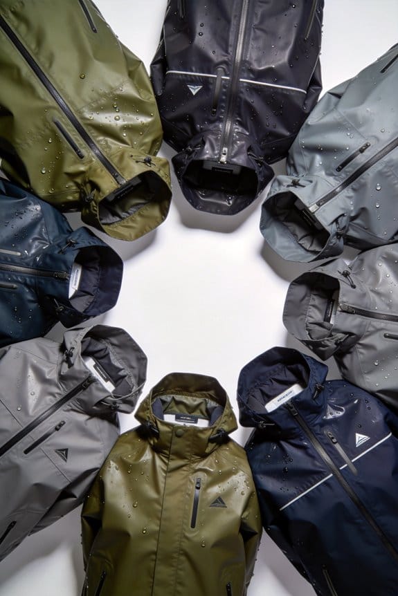 top golf rain jackets