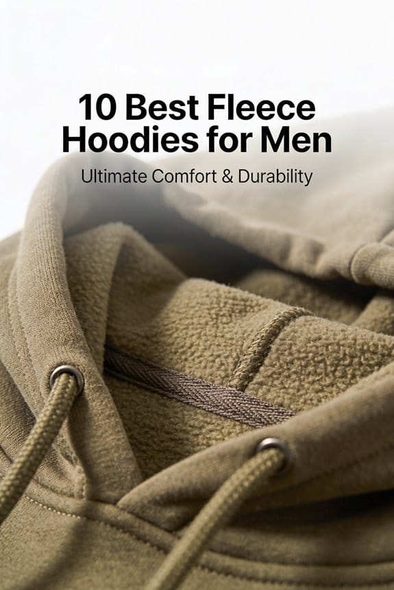 top men s cozy fleece hoodies