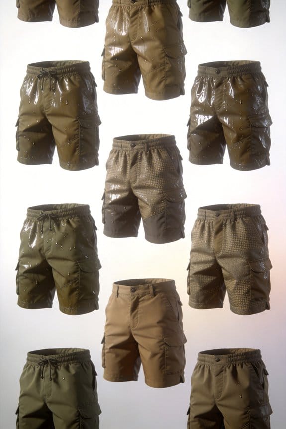 versatile mid thigh adventure shorts