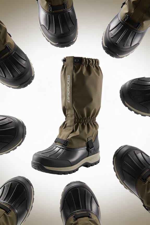 waterproof gaiters for adventures