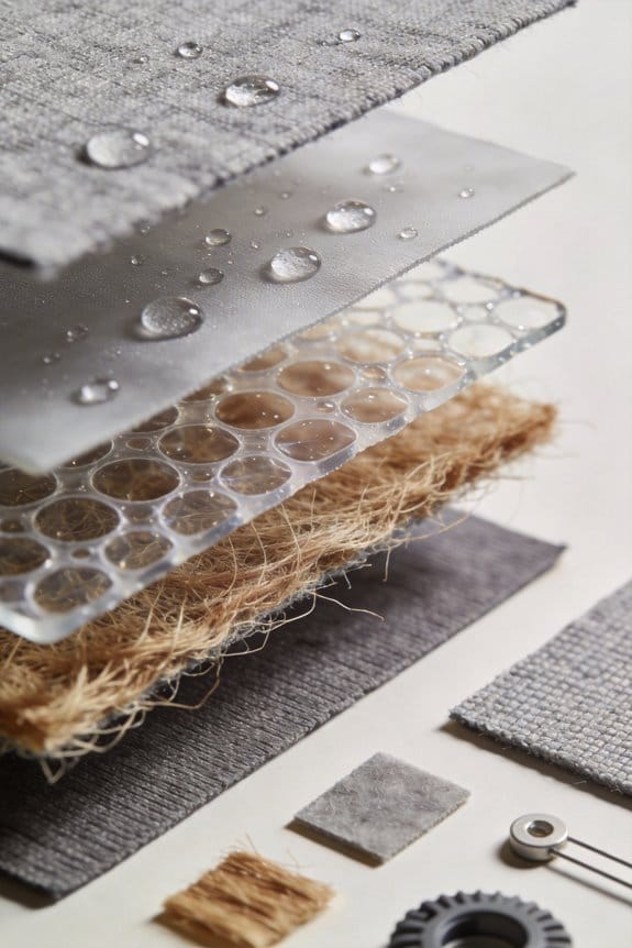 waterproof membranes enhance breathability