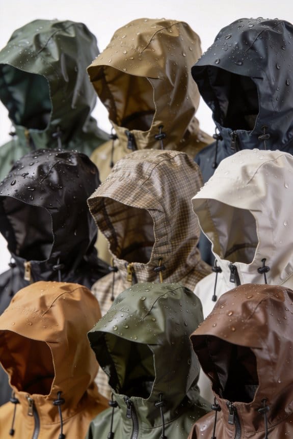 waterproof ponchos for style