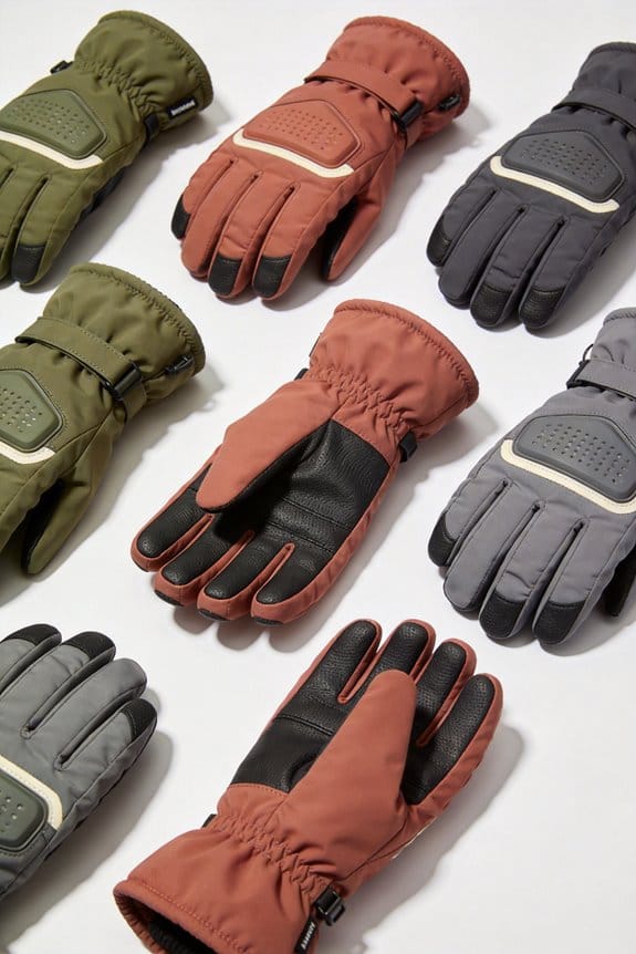 waterproof snowboard gloves selection
